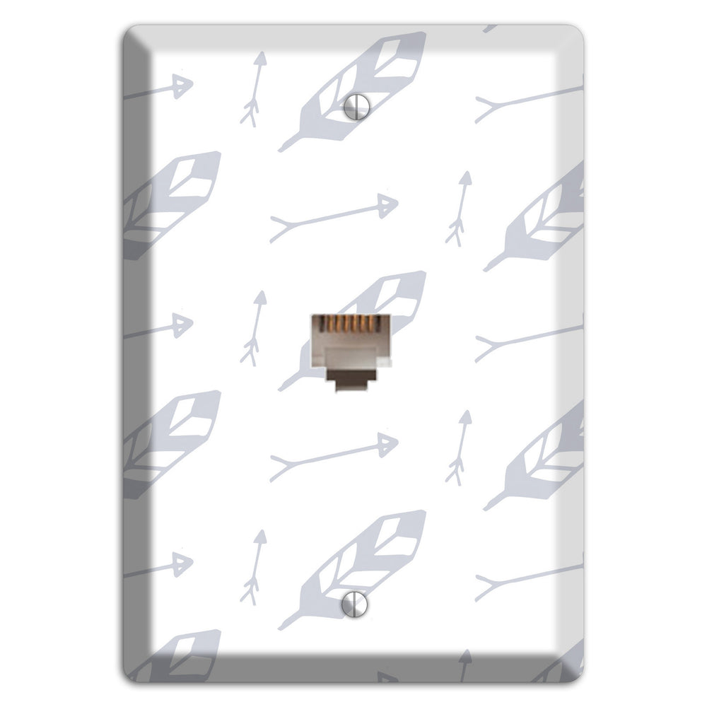 Abstract 22 Phone Wallplate