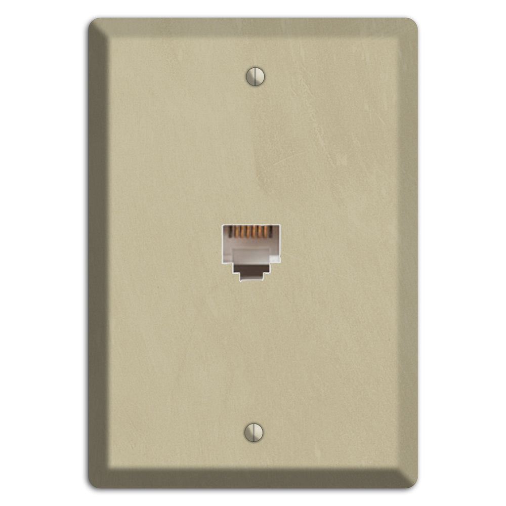 Chalk Beige Phone Wallplate