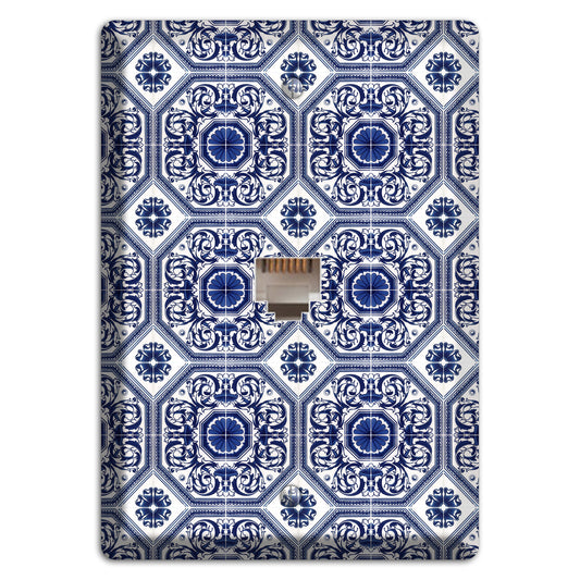 Tavira Tiles 1 Phone Wallplate
