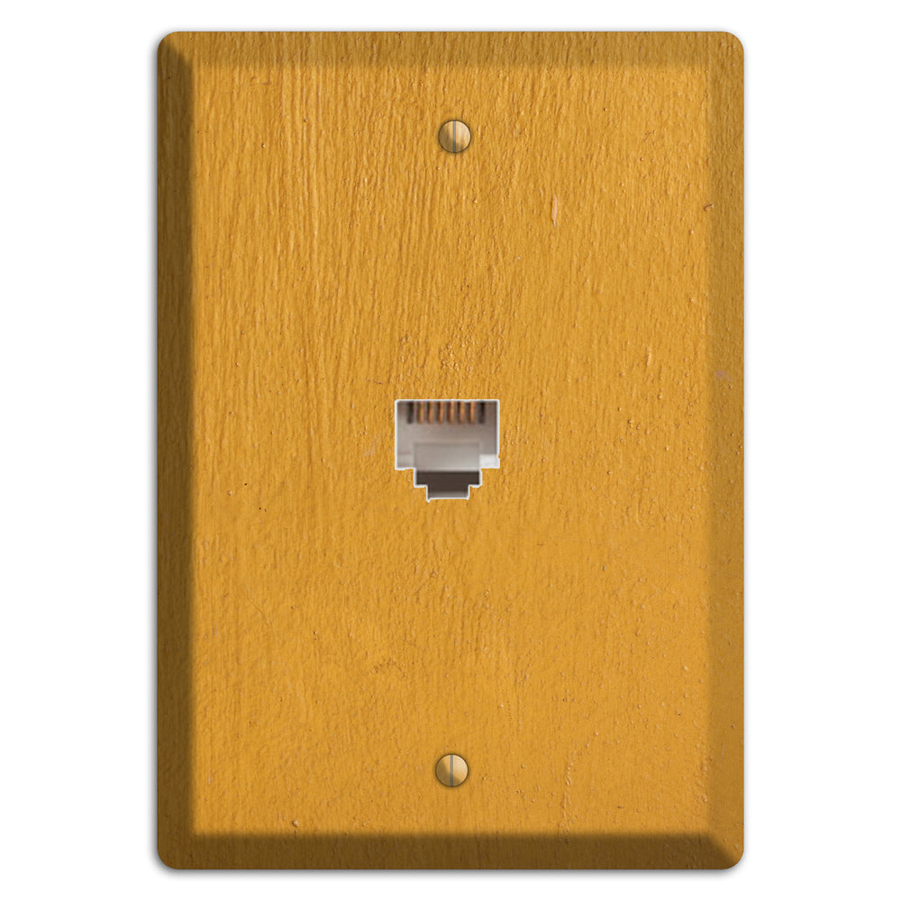 Gold Concrete Phone Wallplate