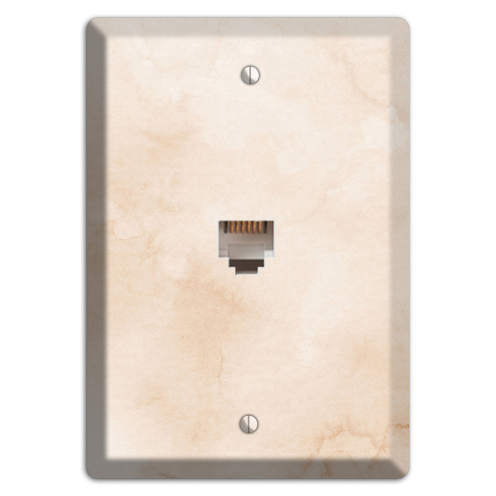 Janna Neutral Texture Phone Wallplate