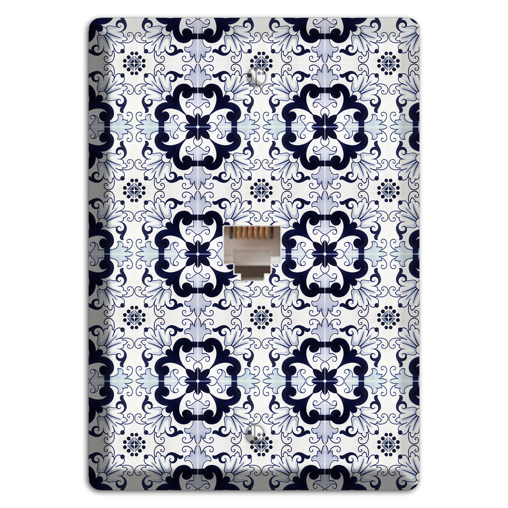 Tavira Tiles 7 Phone Wallplate