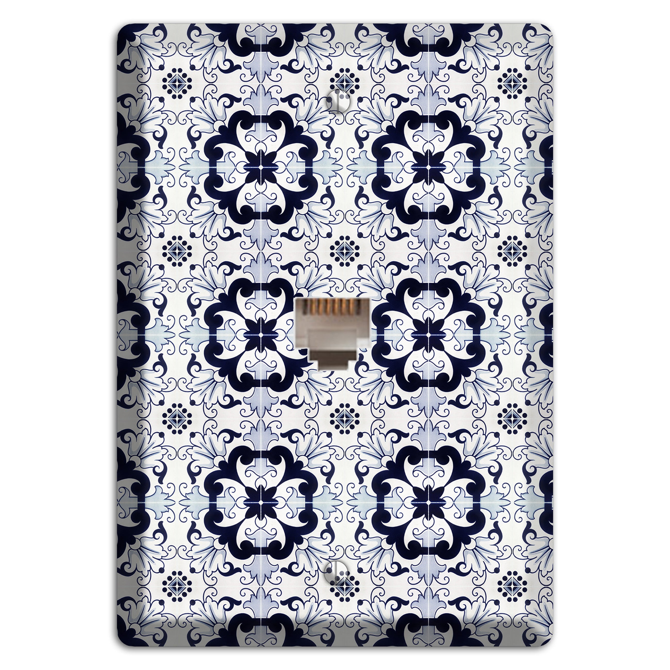 Tavira Tiles 7 Phone Wallplate