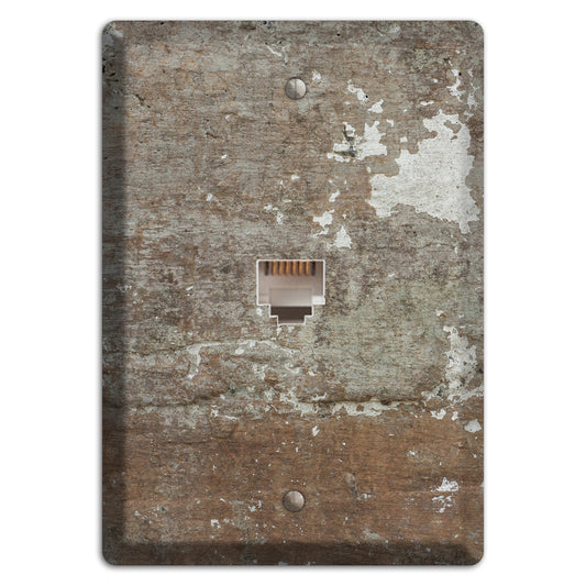 Old Concrete 11 Phone Wallplate