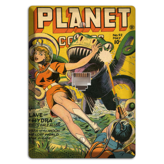 Planet Vintage Comics Phone Wallplate