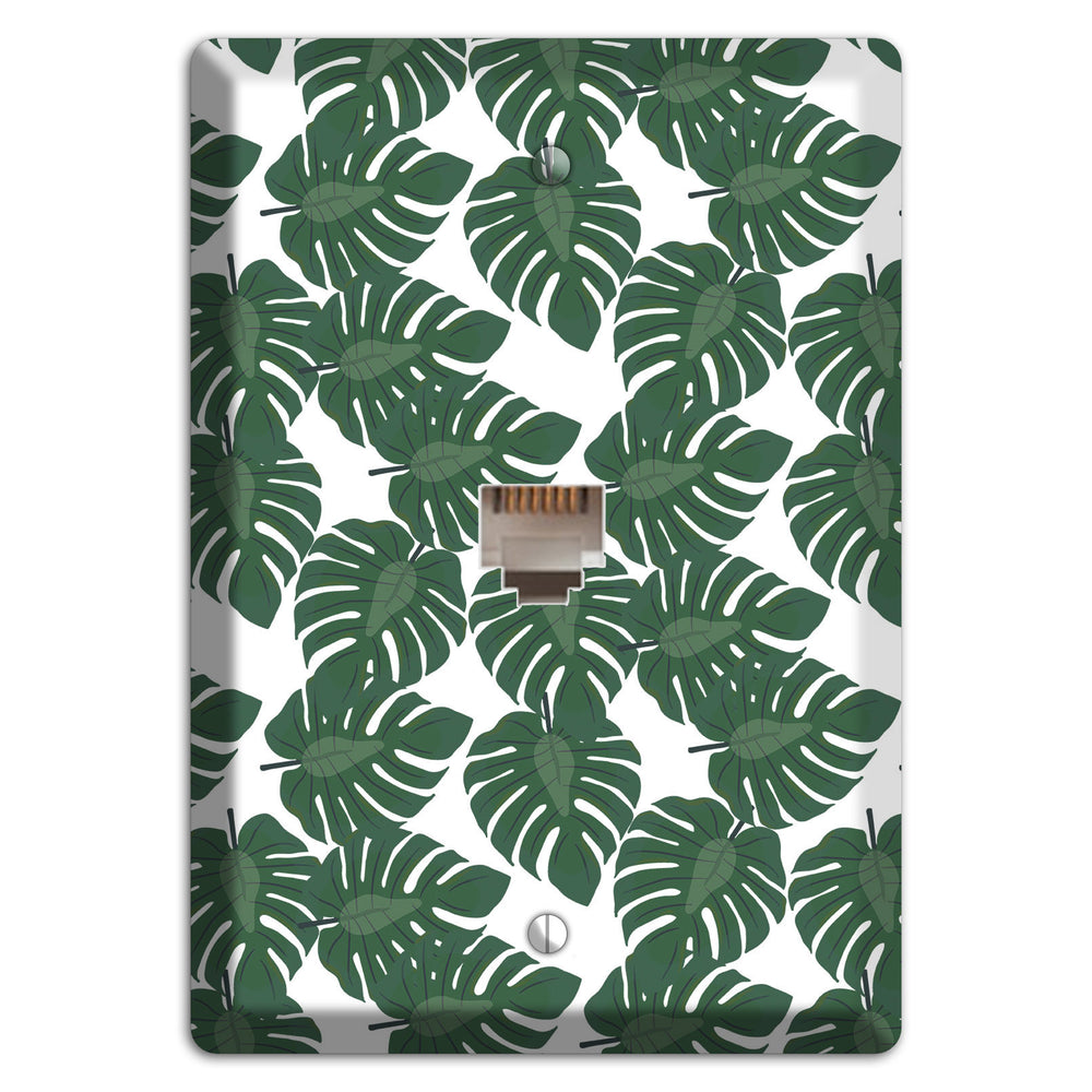 Leaves Style EE Phone Wallplate