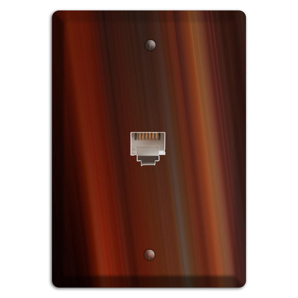 Maroon Ray of Light Phone Wallplate
