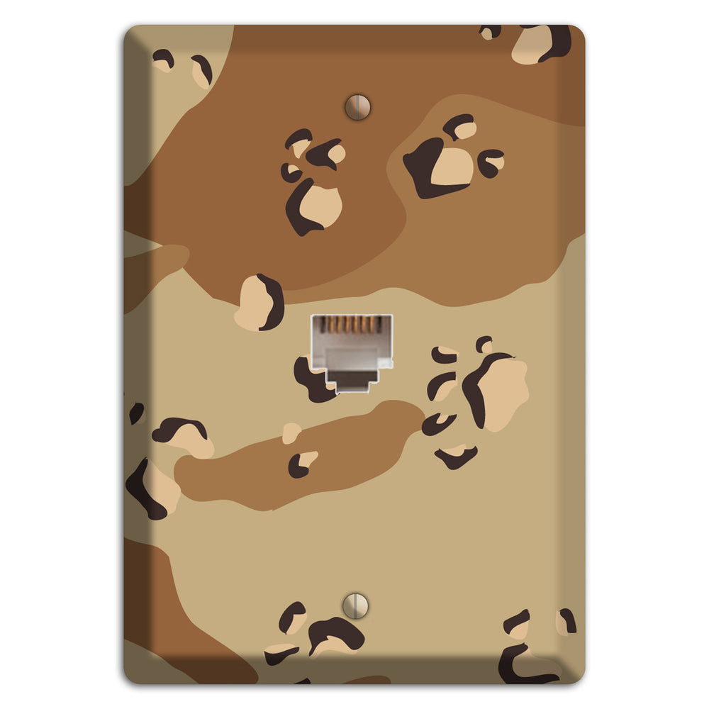 Desert Camo Phone Wallplate