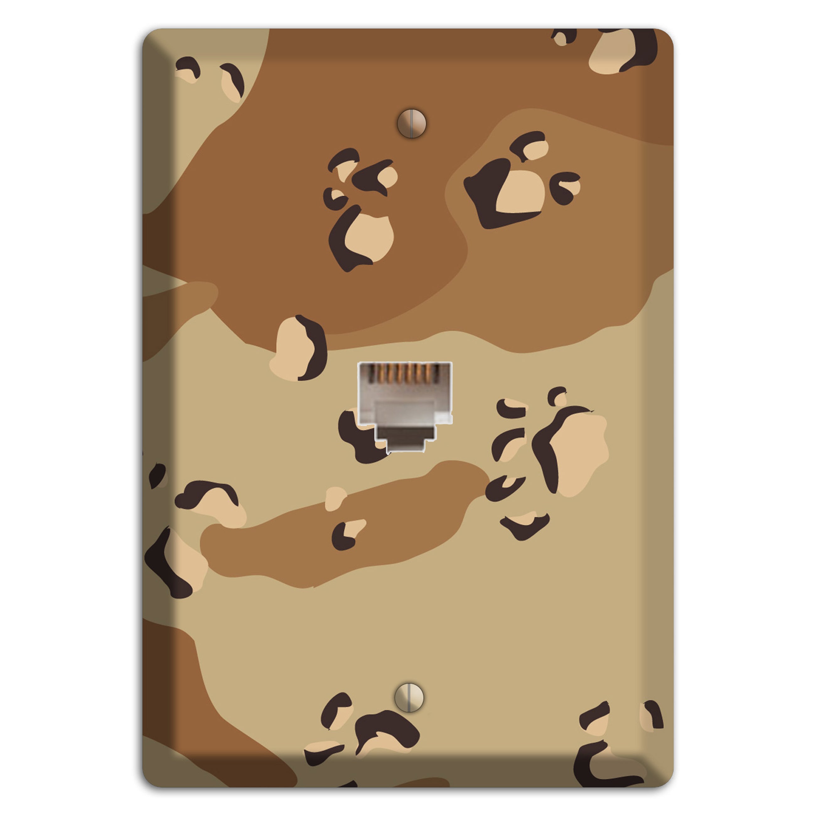 Desert Camo Phone Wallplate
