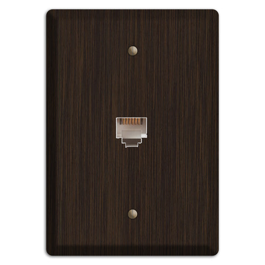 Wenge Wood Phone Hardware with Plate