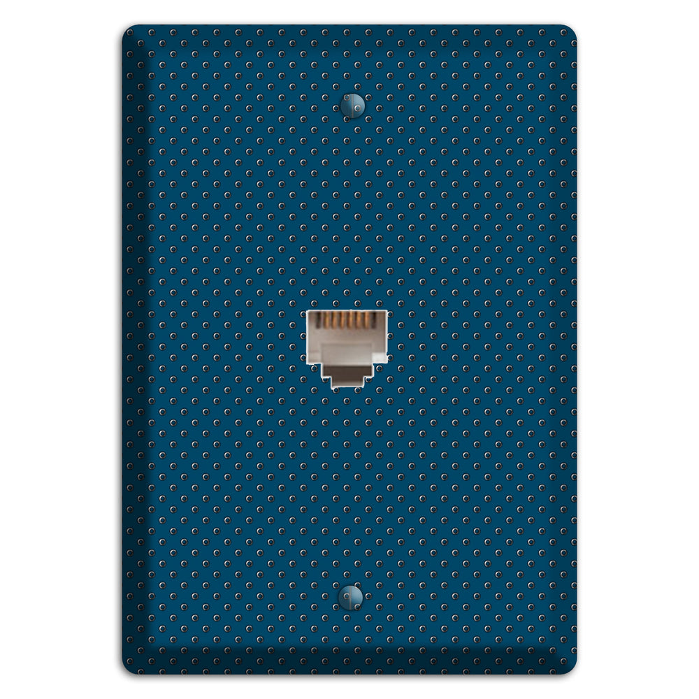 Blue Small Dots Phone Wallplate