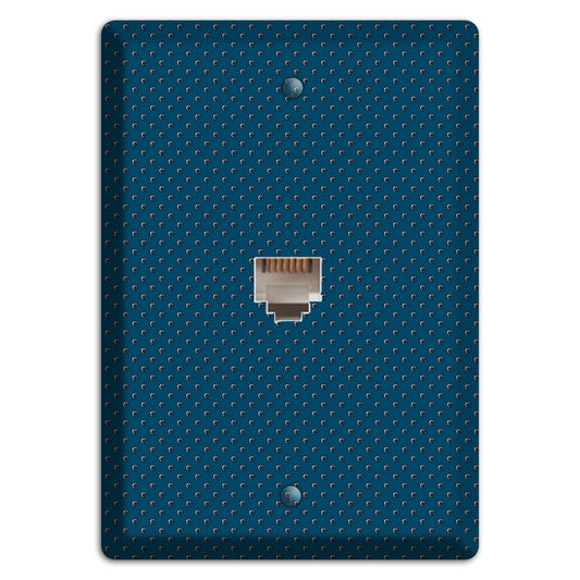 Blue Small Dots Phone Wallplate