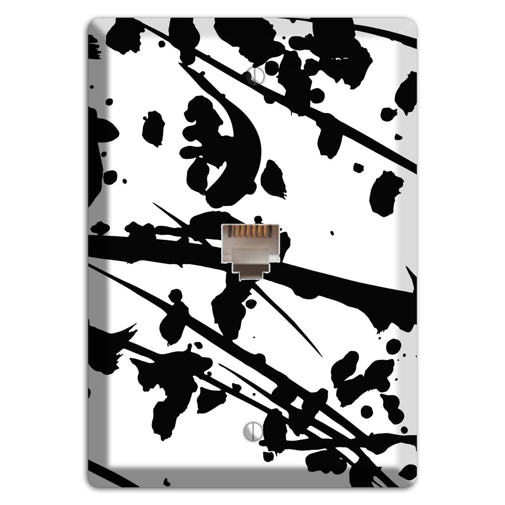 Ink Splash 6 Phone Wallplate