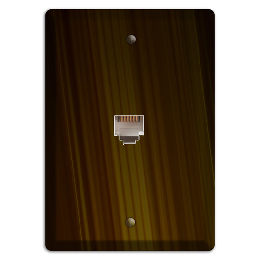 Brown Ray of Light Phone Wallplate