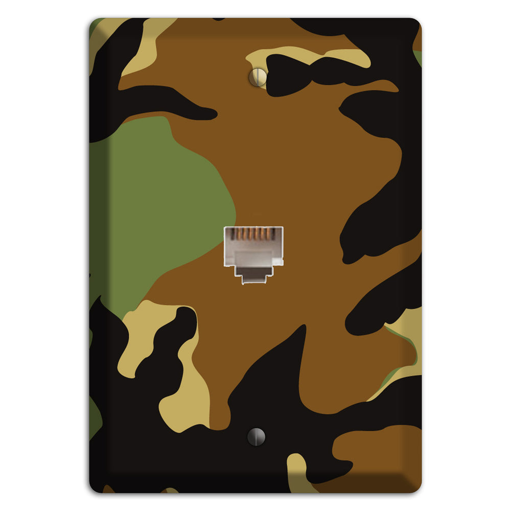 Camoflauge Phone Wallplate