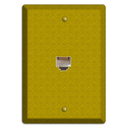 Mustard Cartouche Phone Wallplate