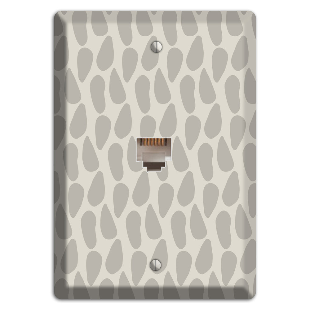 Simple Scandanavian Style DD Phone Wallplate