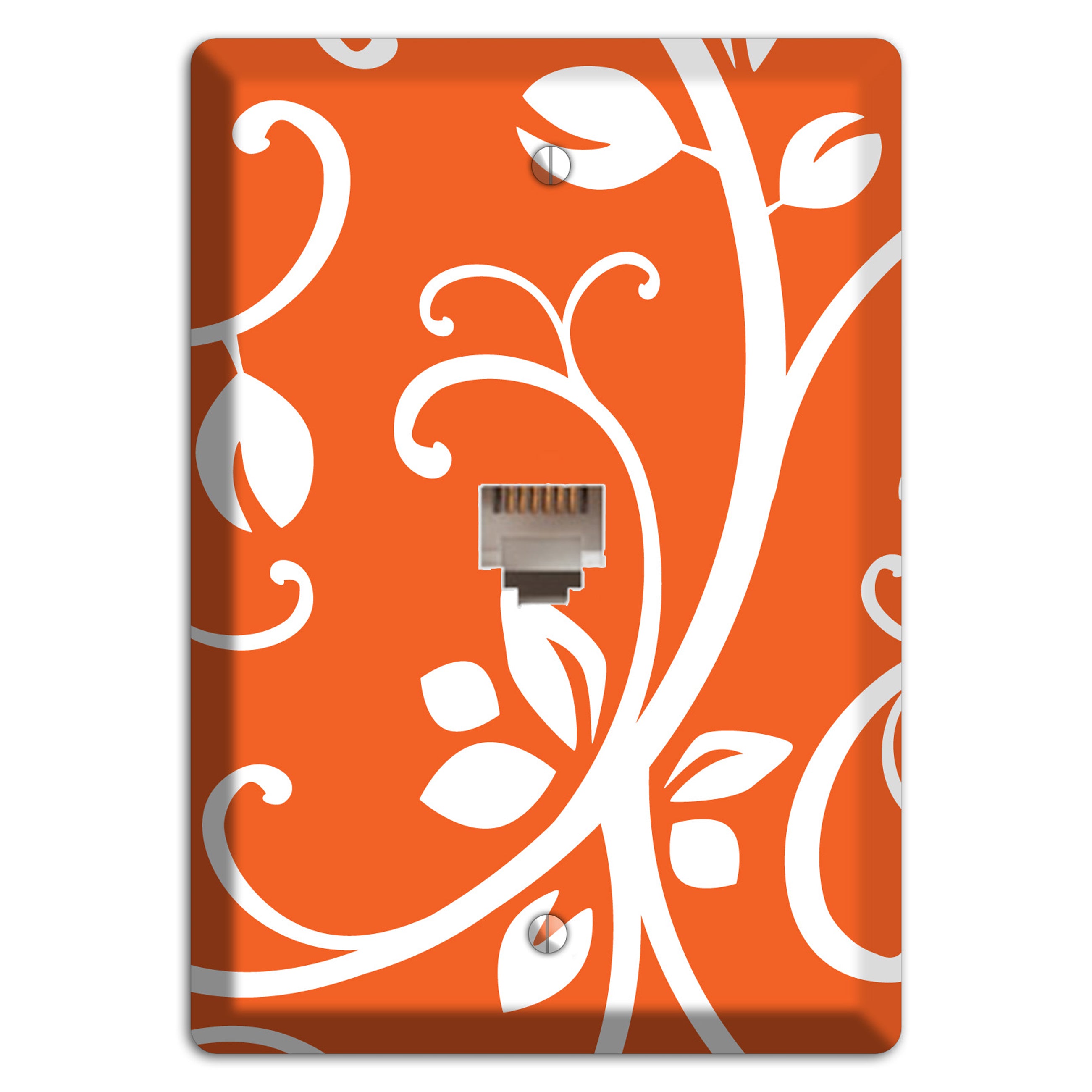 Red Bud Sprig Phone Wallplate