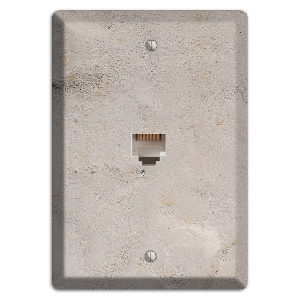 Trowled Concrete Phone Wallplate