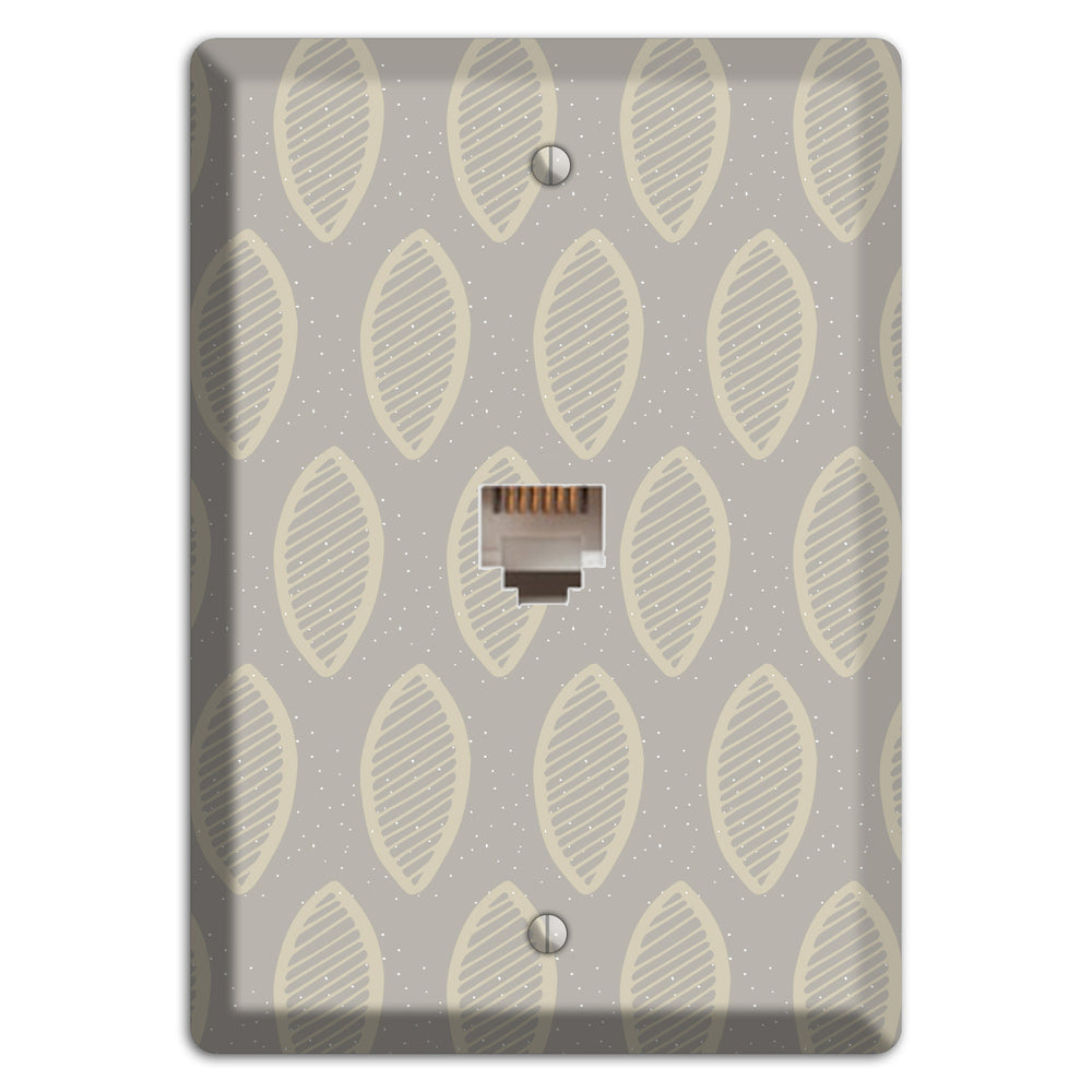 Simple Scandanavian Style W Phone Wallplate
