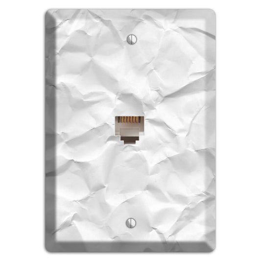 Alto Crinkled Paper Phone Wallplate