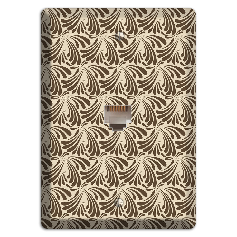 Nouveau Tear Drop Phone Wallplate