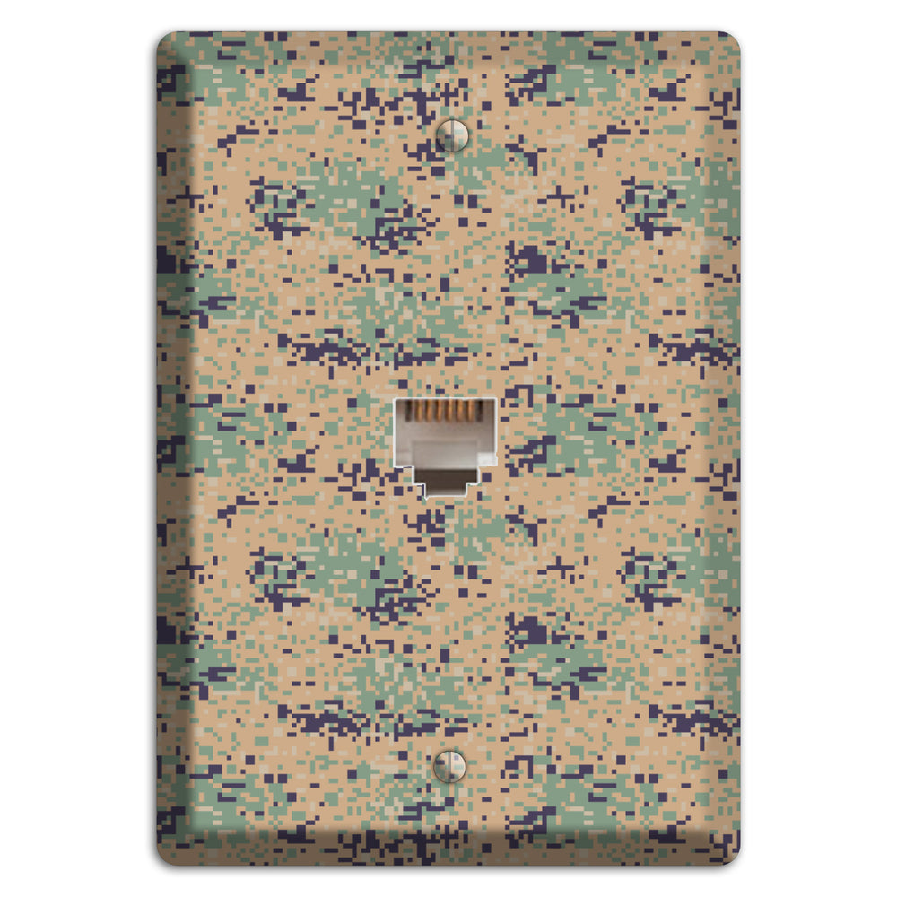 Marpat Woodland Camo Phone Wallplate