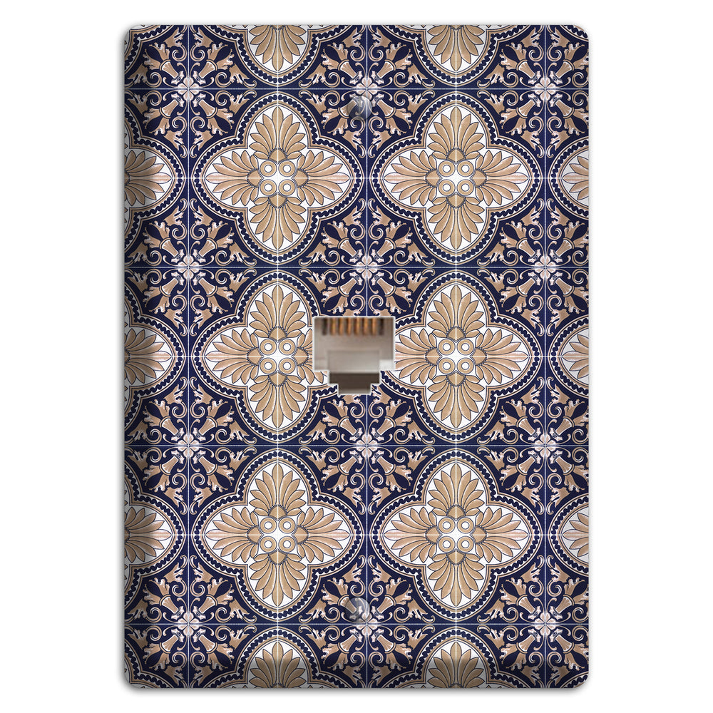 Tavira Tiles 4 Phone Wallplate