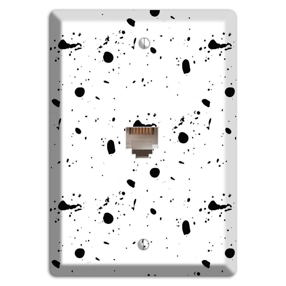 Ink Drops 3 Phone Wallplate