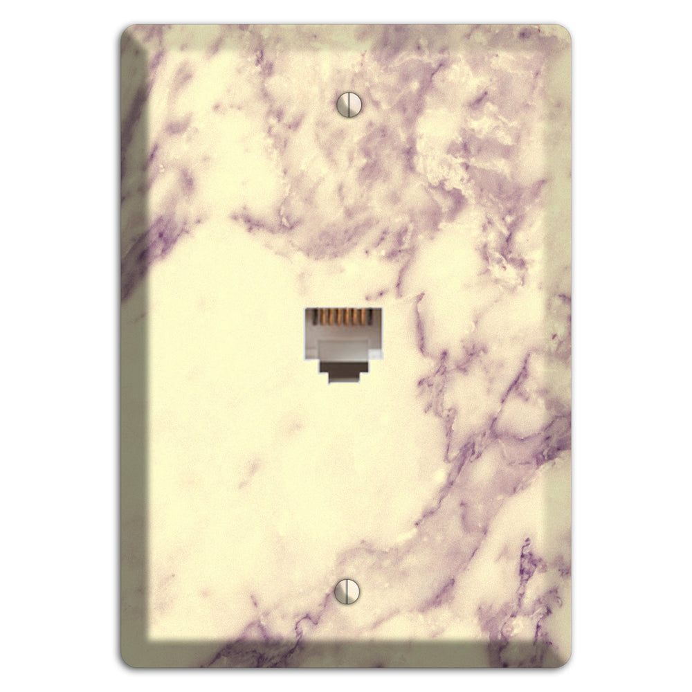 Champagne Marble Phone Wallplate