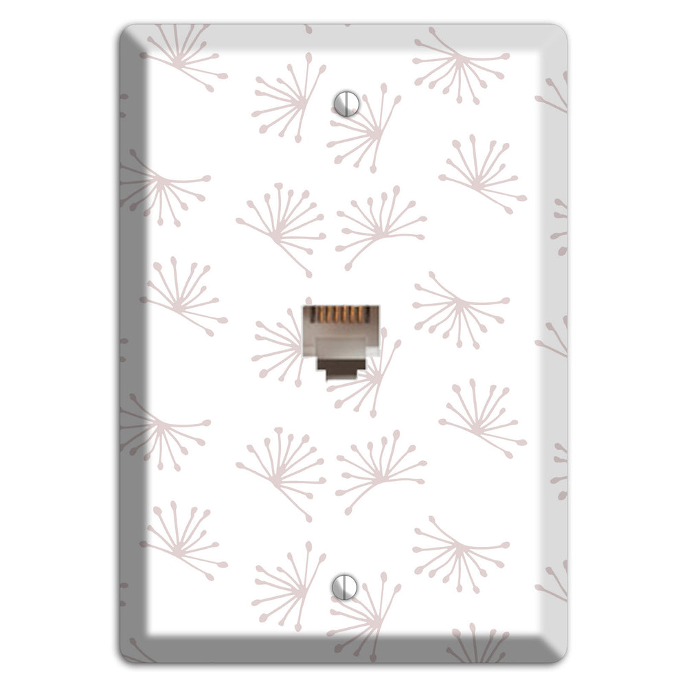 Abstract 2 Phone Wallplate