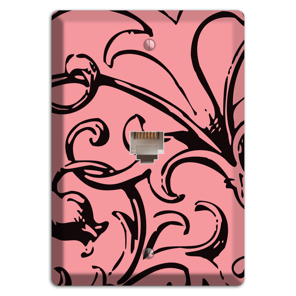 Victorian Salmon Phone Wallplate