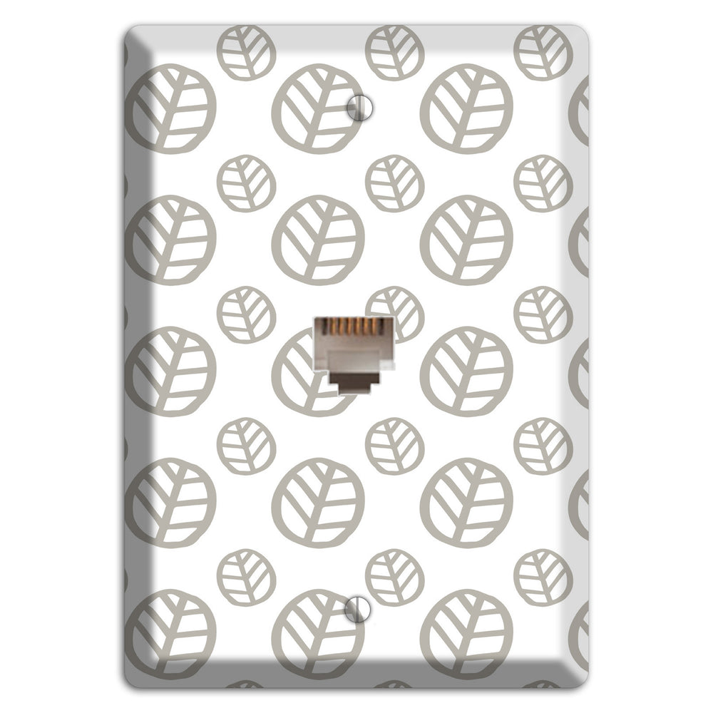 Simple Scandanavian Style JJ Phone Wallplate