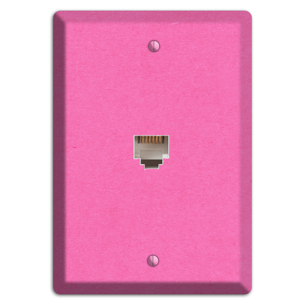 Persian Pink Kraft Phone Wallplate