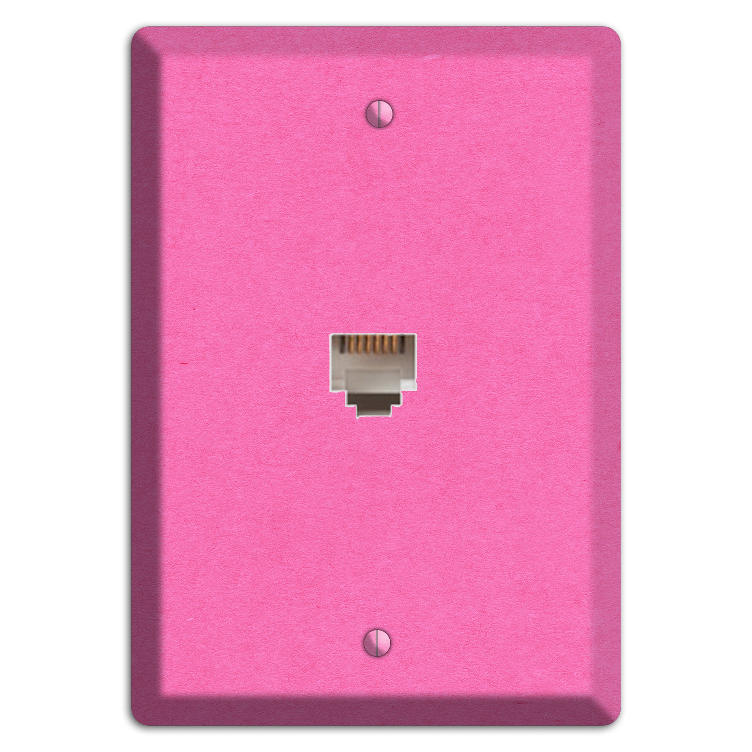 Persian Pink Kraft Phone Wallplate