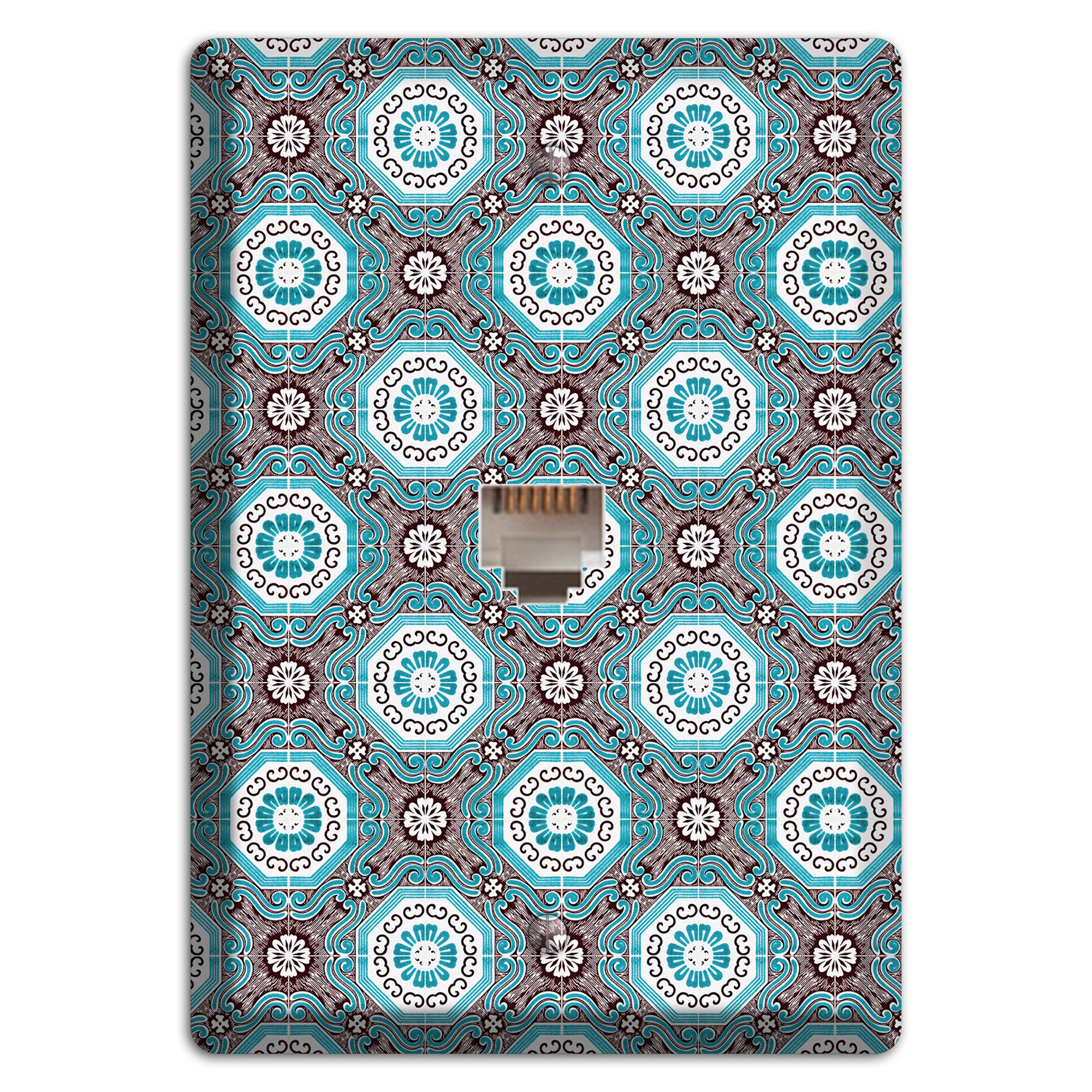 Tavira Tiles 2 Phone Wallplate