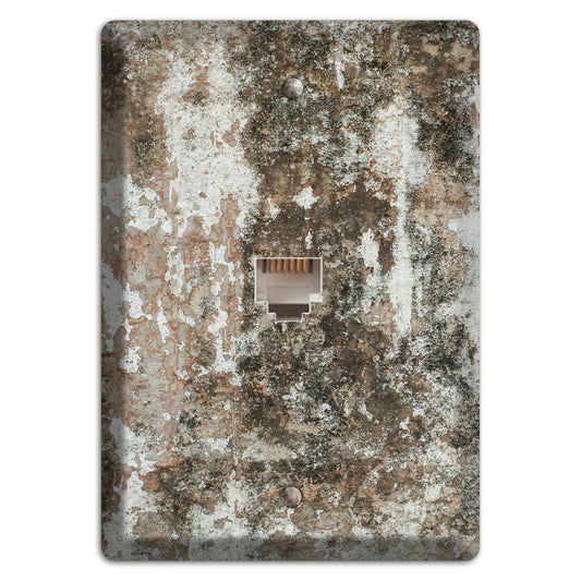 Old Concrete 10 Phone Wallplate