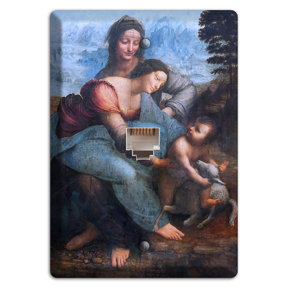 Da Vinci - The Virgin Child Phone Wallplate