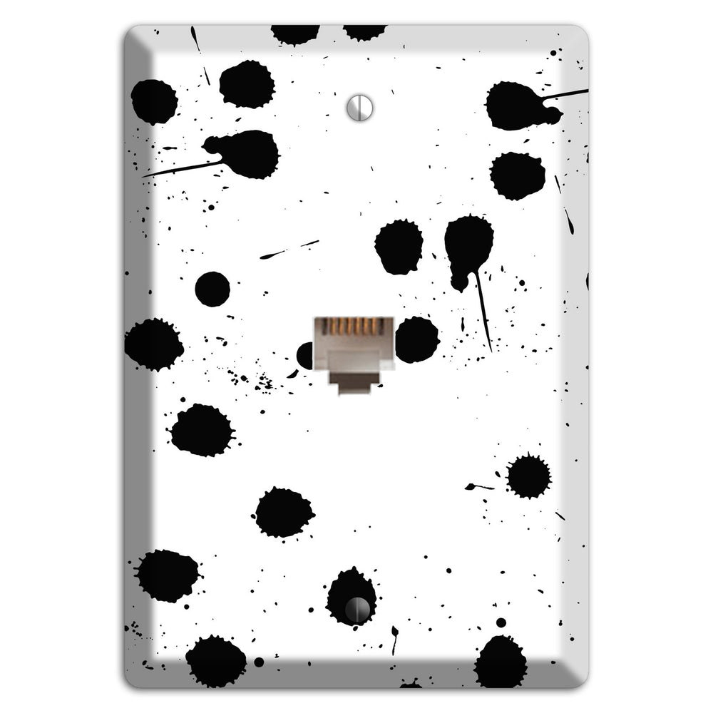 Ink Splash 9 Phone Wallplate