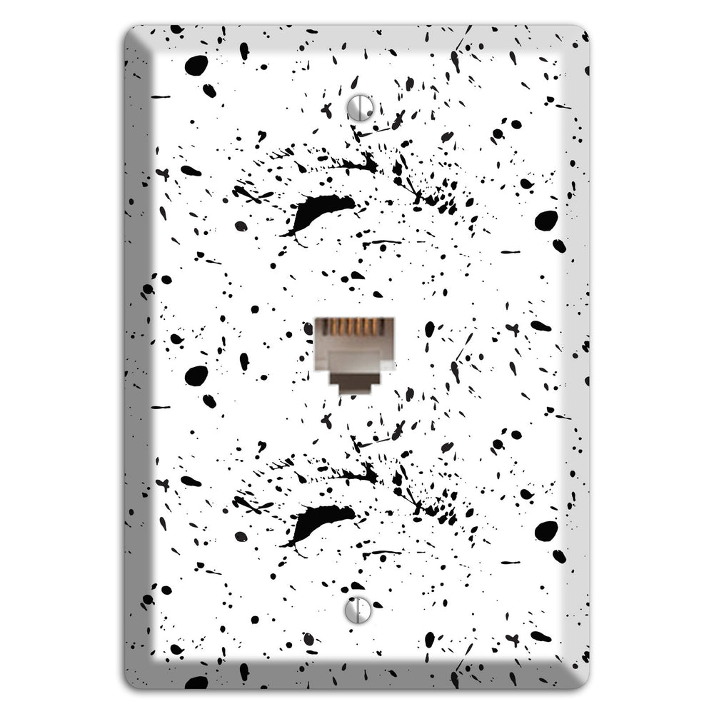 Ink Splash 5 Phone Wallplate