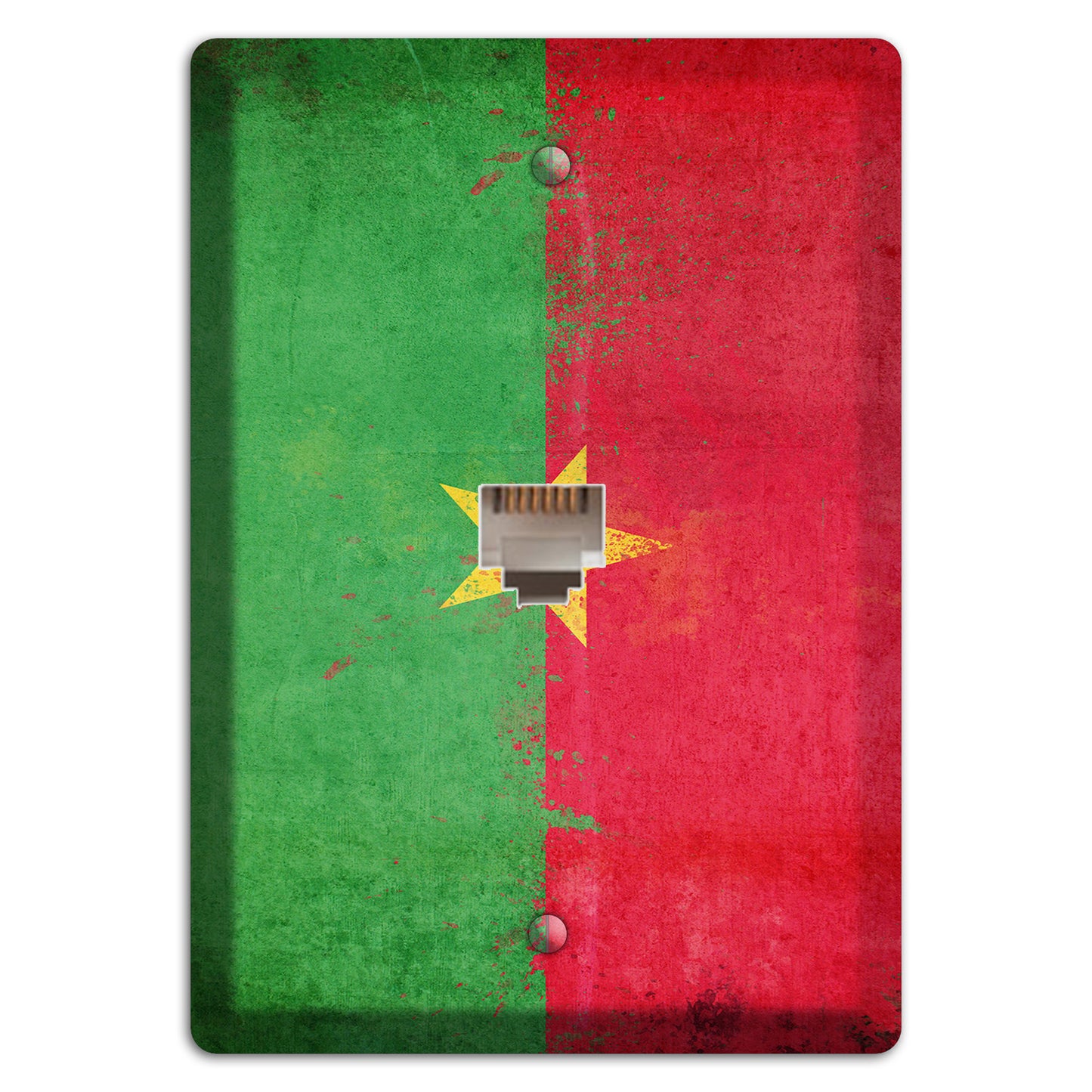 Burkina Faso Cover Plates Phone Wallplate