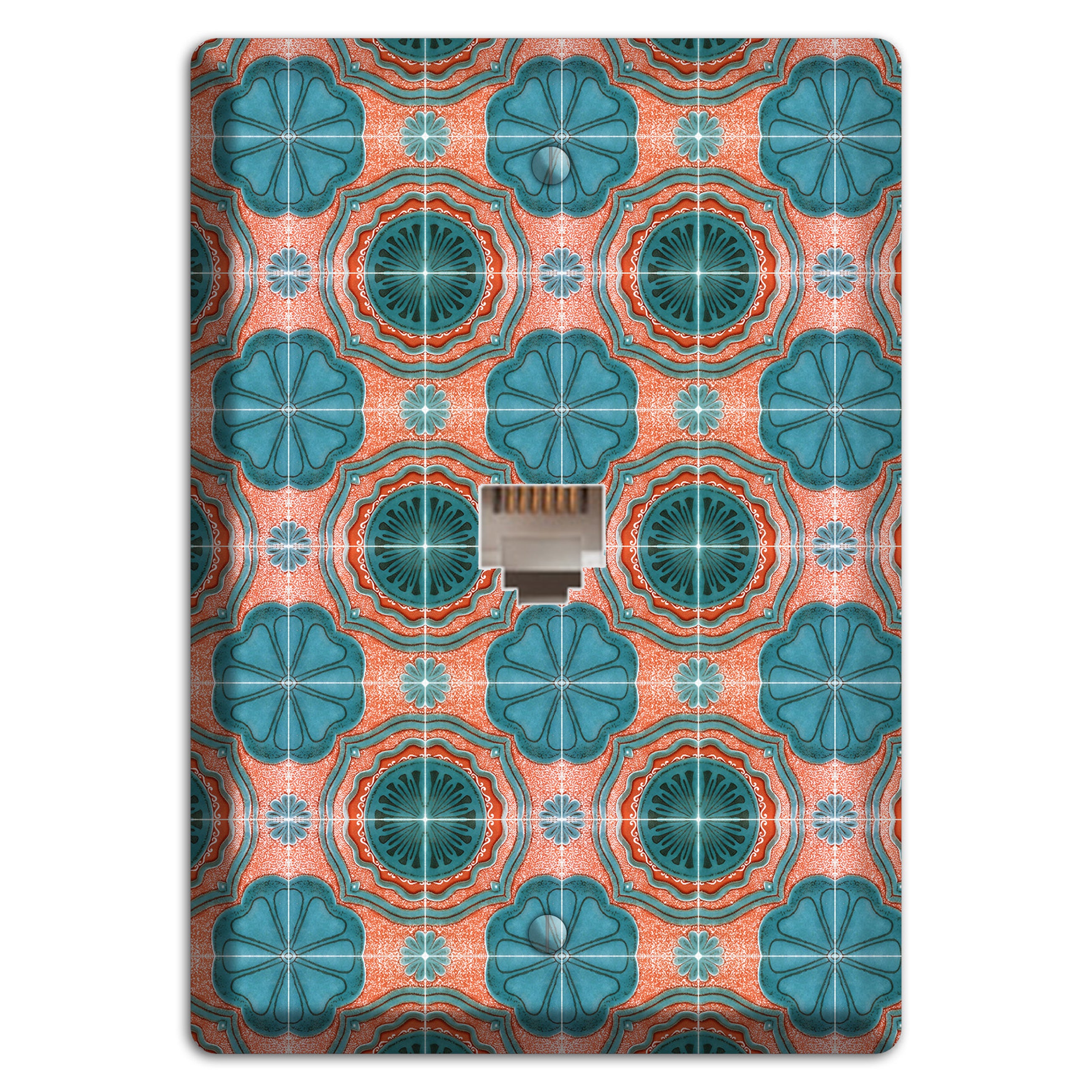 Tavira Tiles 3 Phone Wallplate