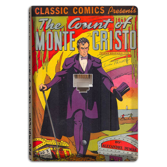 Monte Cristo Vintage Comics Phone Wallplate