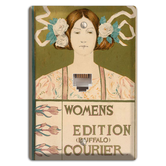 Women's Edition Courier Phone Wallplate