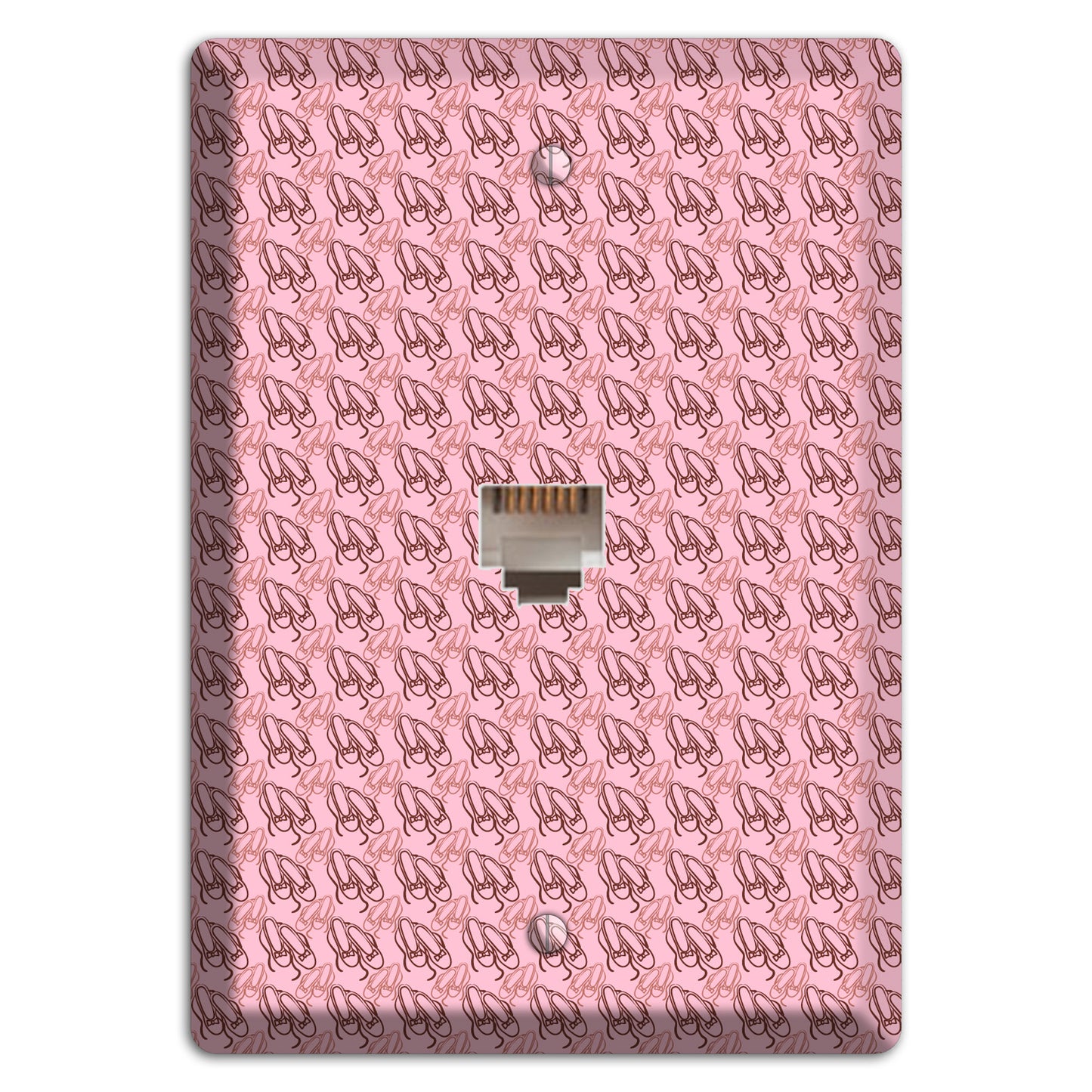 Pink Ballet Slippers Phone Wallplate