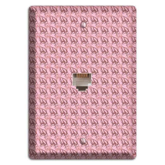Pink Ballet Slippers Phone Wallplate