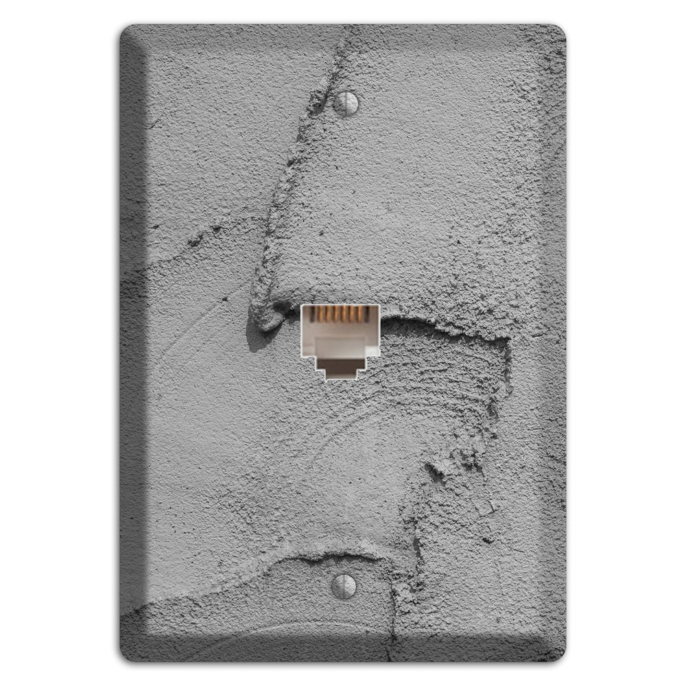 Plaster 7 Phone Wallplate