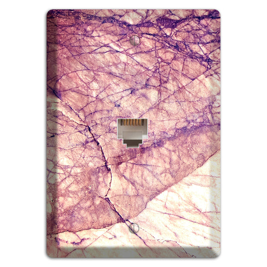 Cavern Pink Marble Phone Wallplate