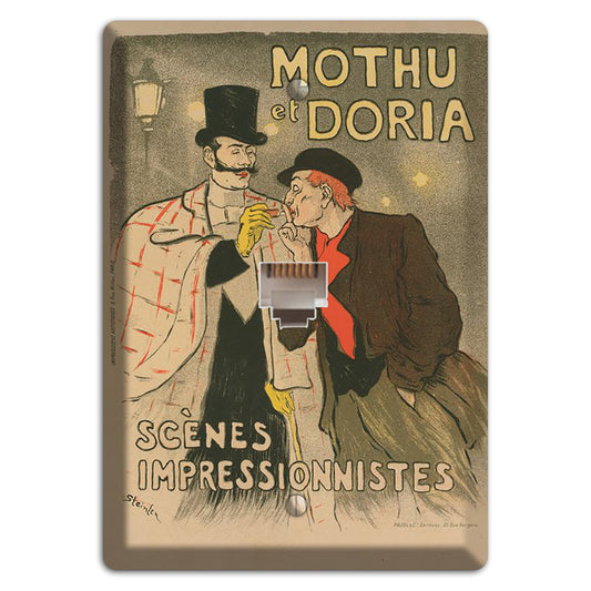 Moutha at Doria Vintage Poster Phone Wallplate