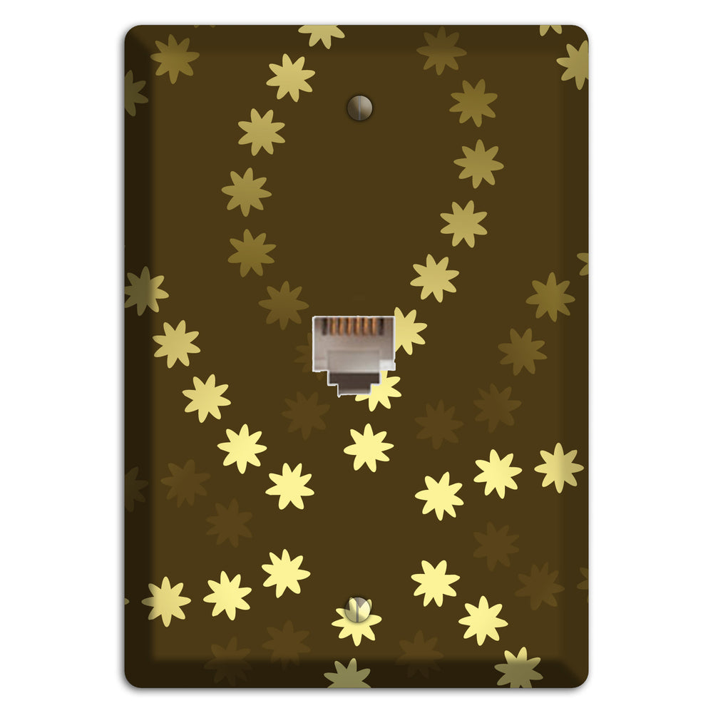 Multi Olive Constellation Phone Wallplate